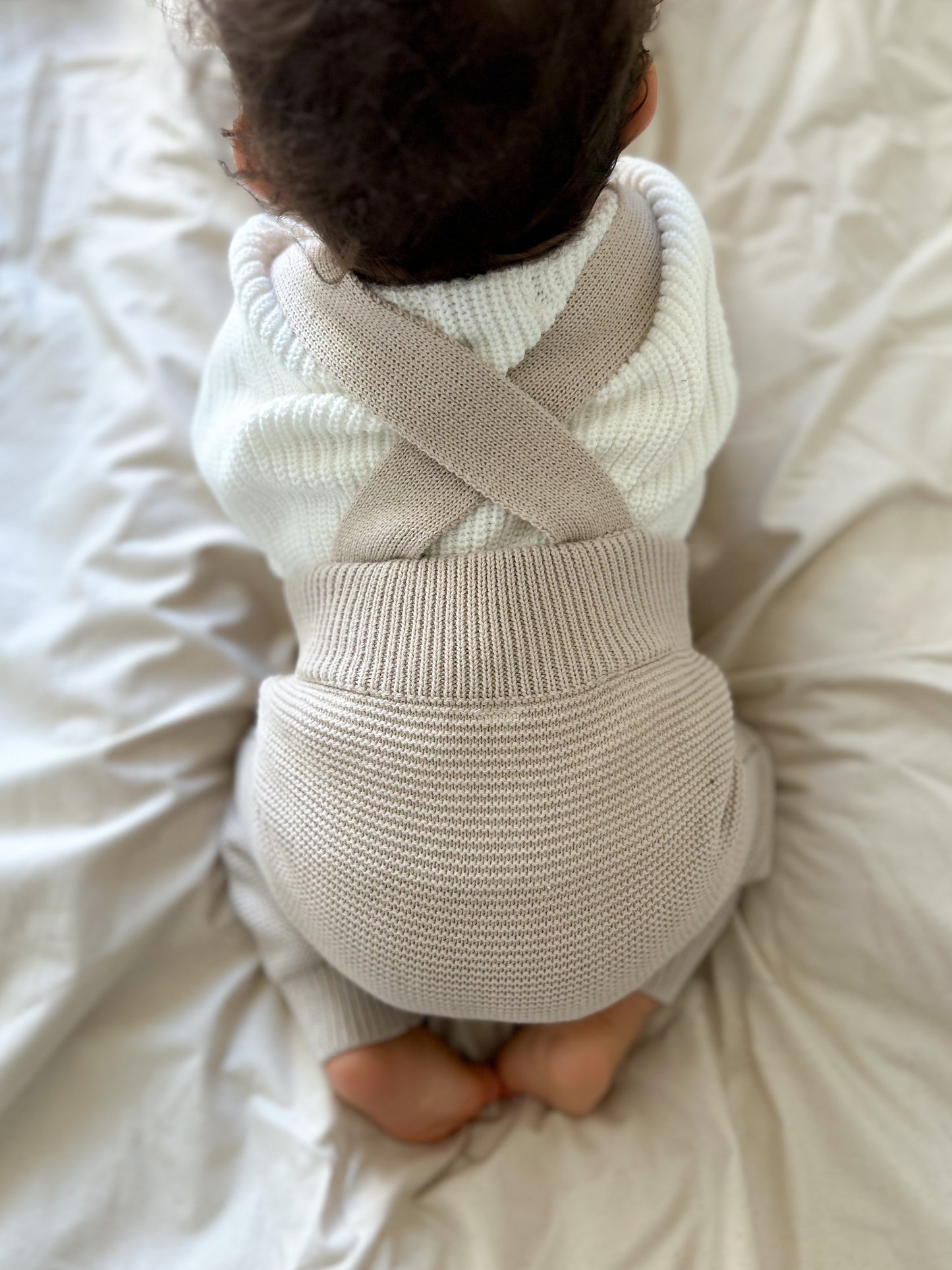 Ribbed Set 2 pièces brodé