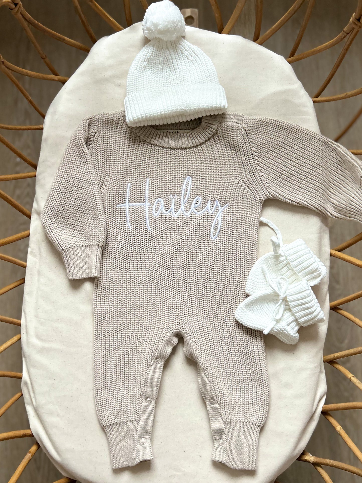 Combinaison en maille - Oat -