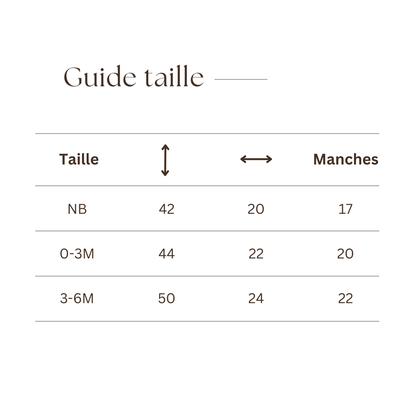 Combinaison pointelle blanc naturel