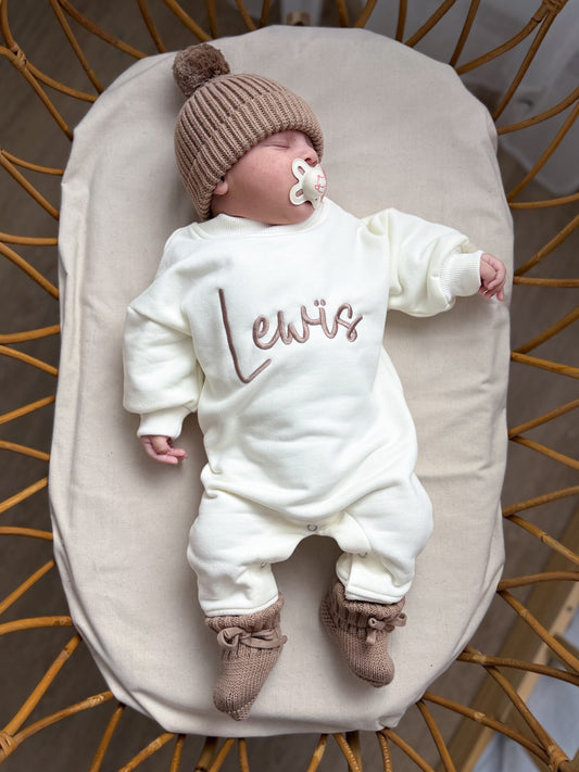 Combi Sweat polaire - Ivoire -