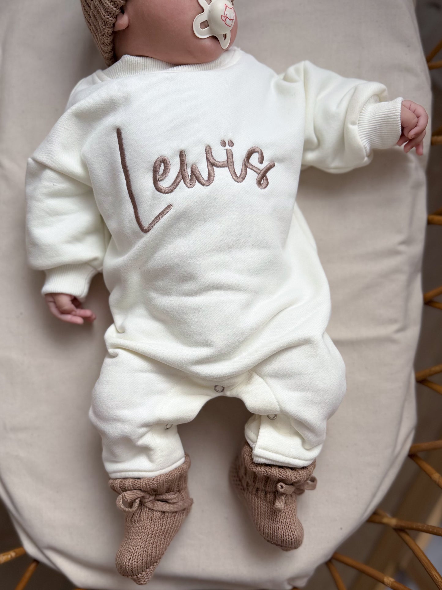 Combi Sweat polaire - Ivoire -