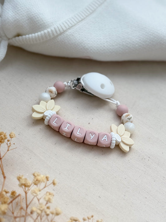 Attache tétine - Ivory -