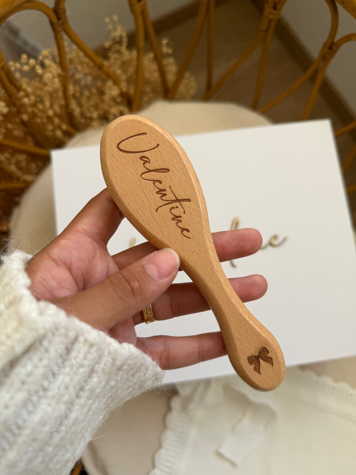 Brosse à cheveux personnalisée