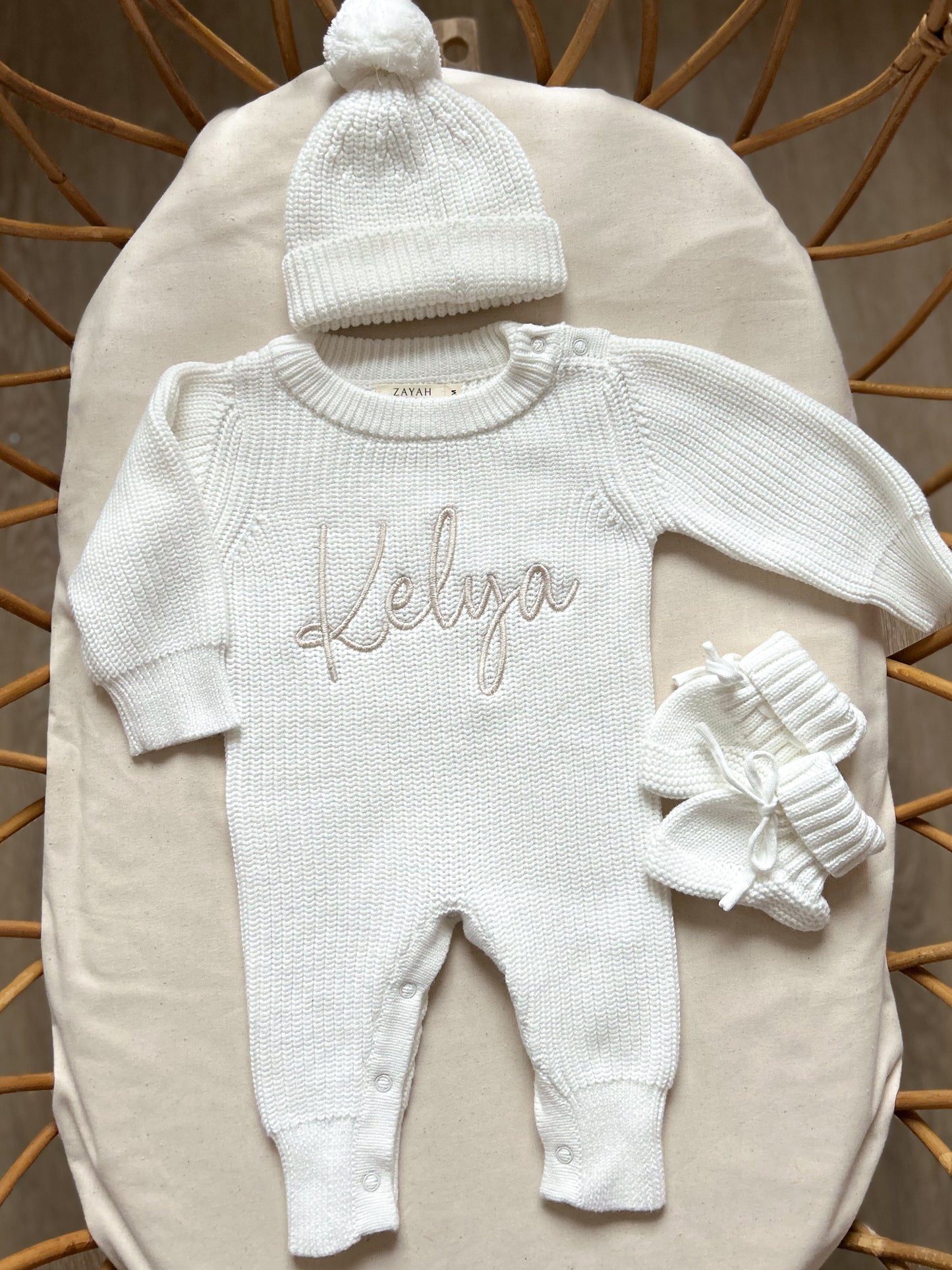 Combinaison en maille - Milk -