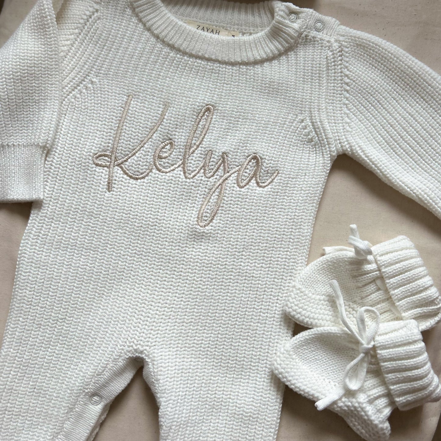 Combinaison en maille - Milk -