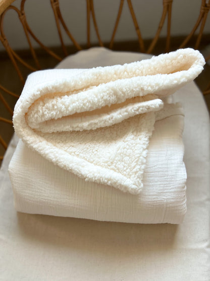 Couverture Moumoute - Abricot -