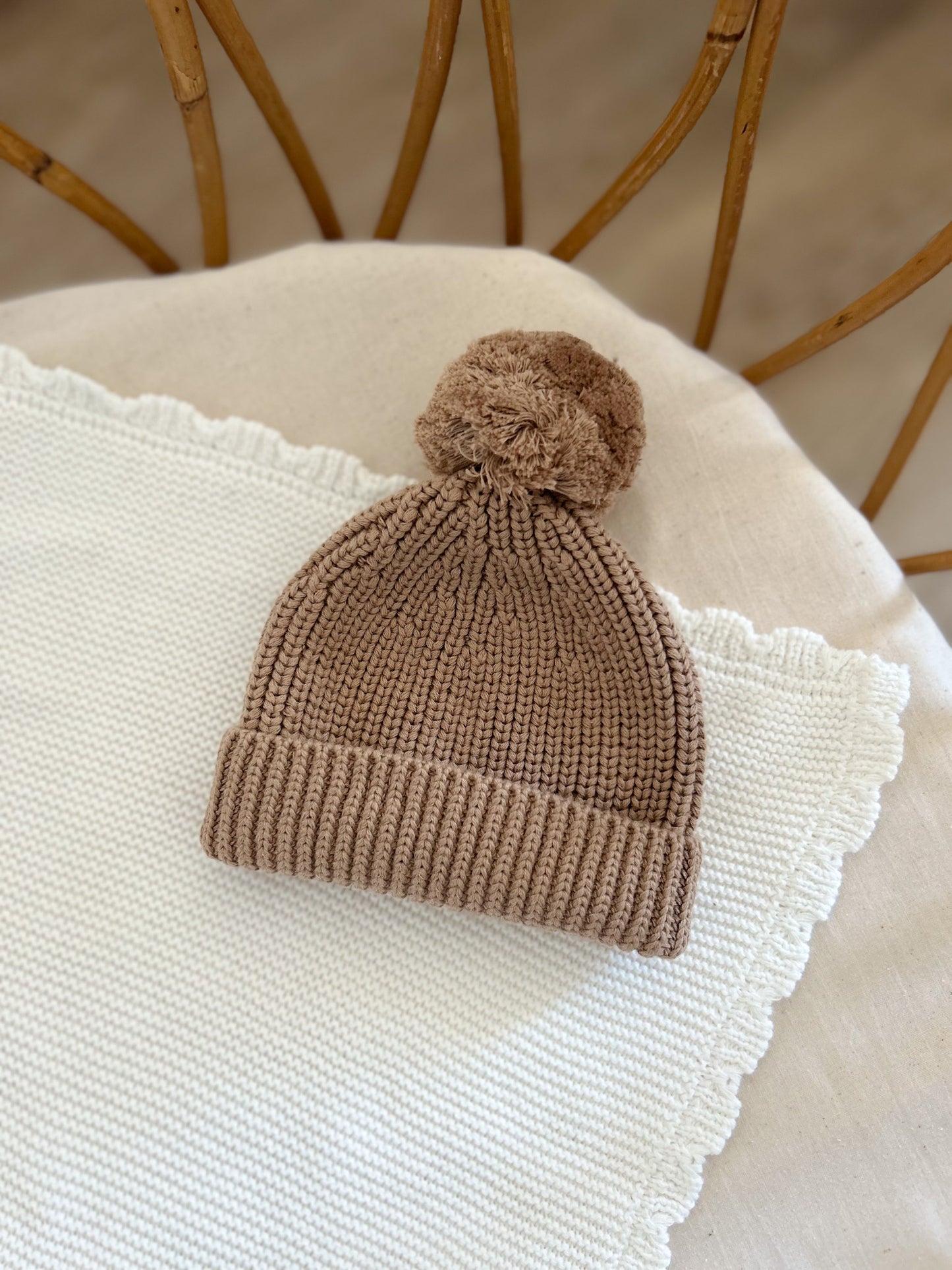 Bonnet d'hiver en maille - Brownie -