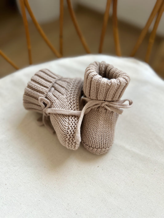 Chaussons en maille - Cookie -