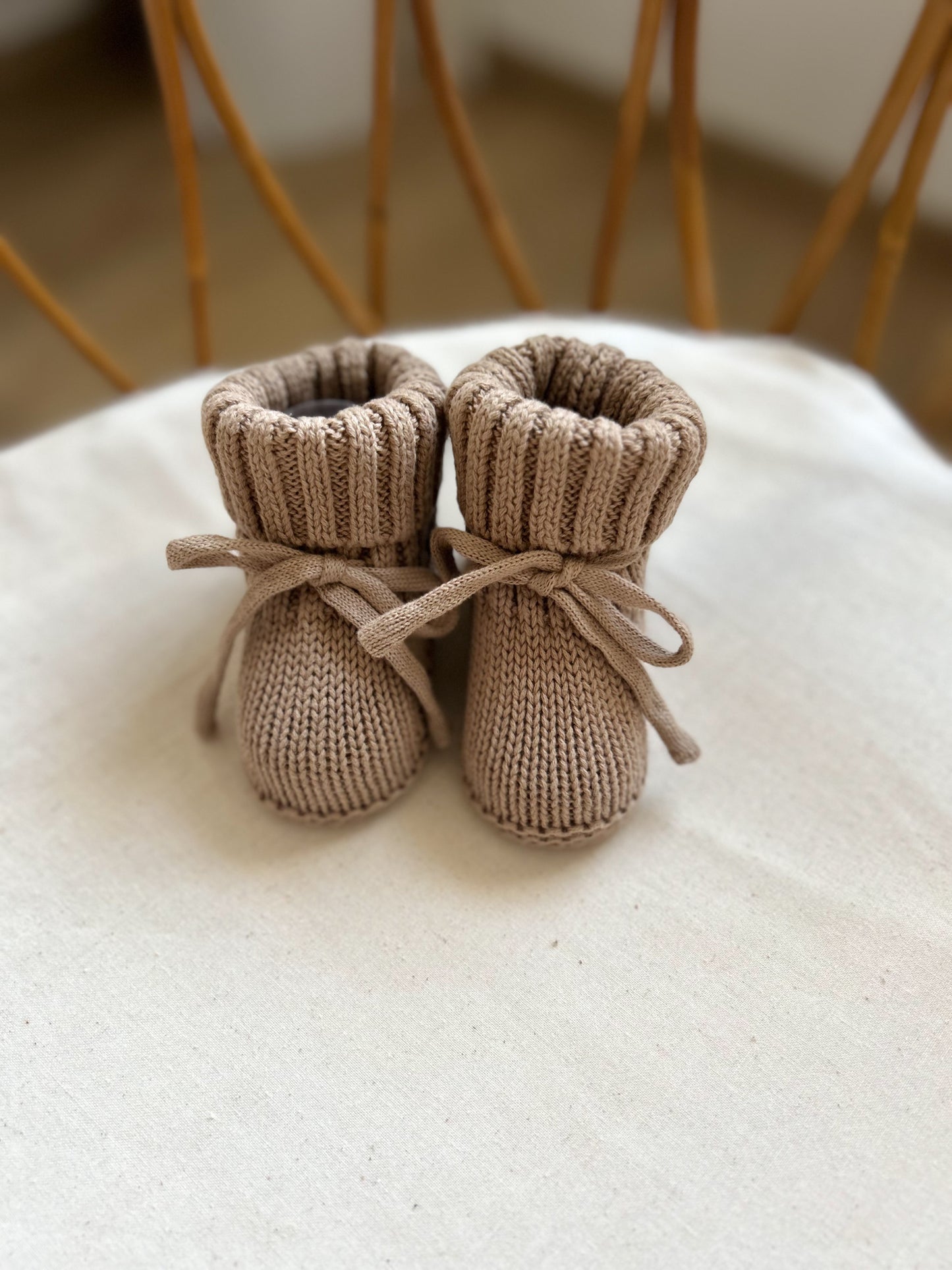 Chaussons en maille - Brownie -