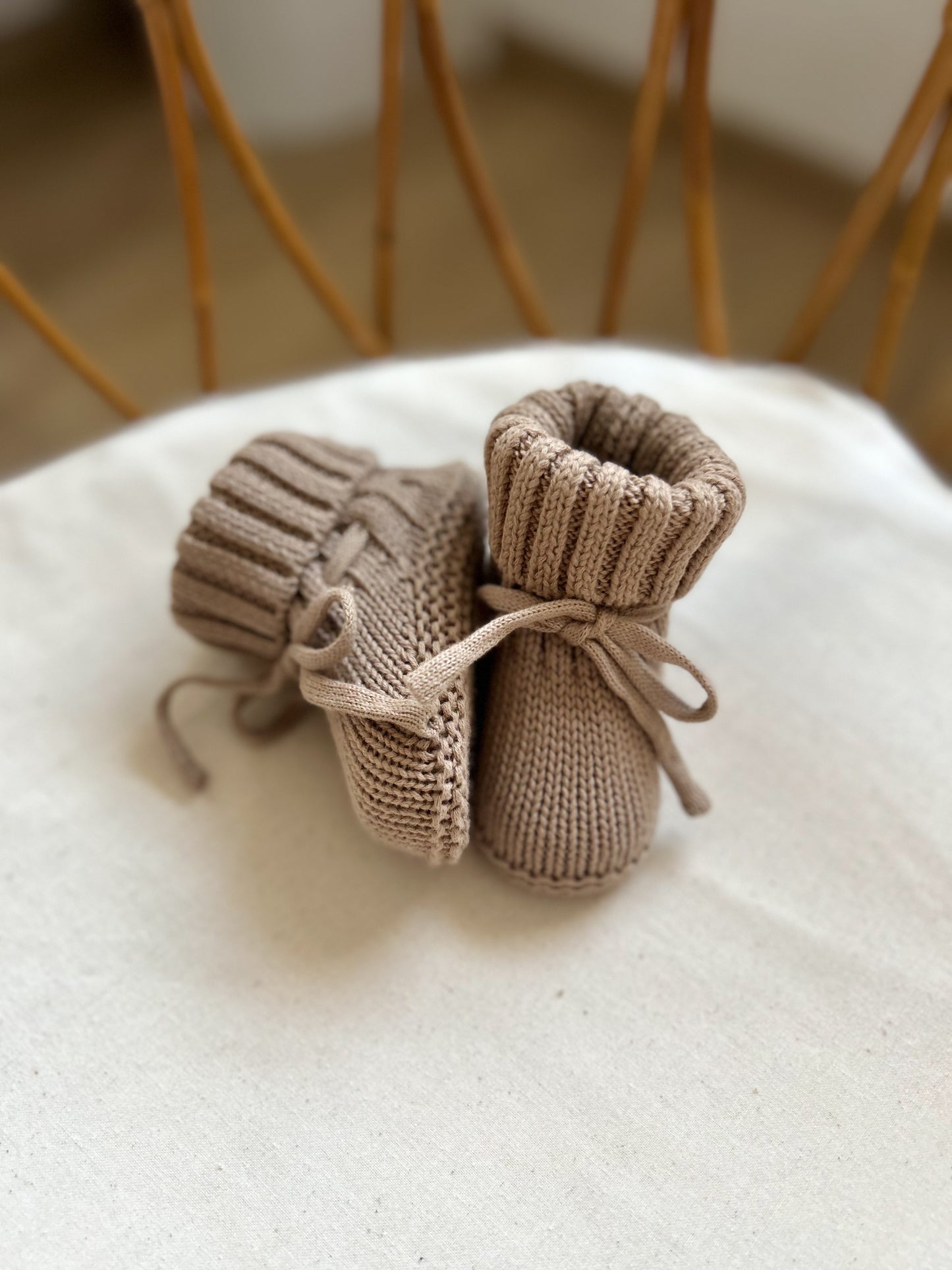 Chaussons en maille - Brownie -