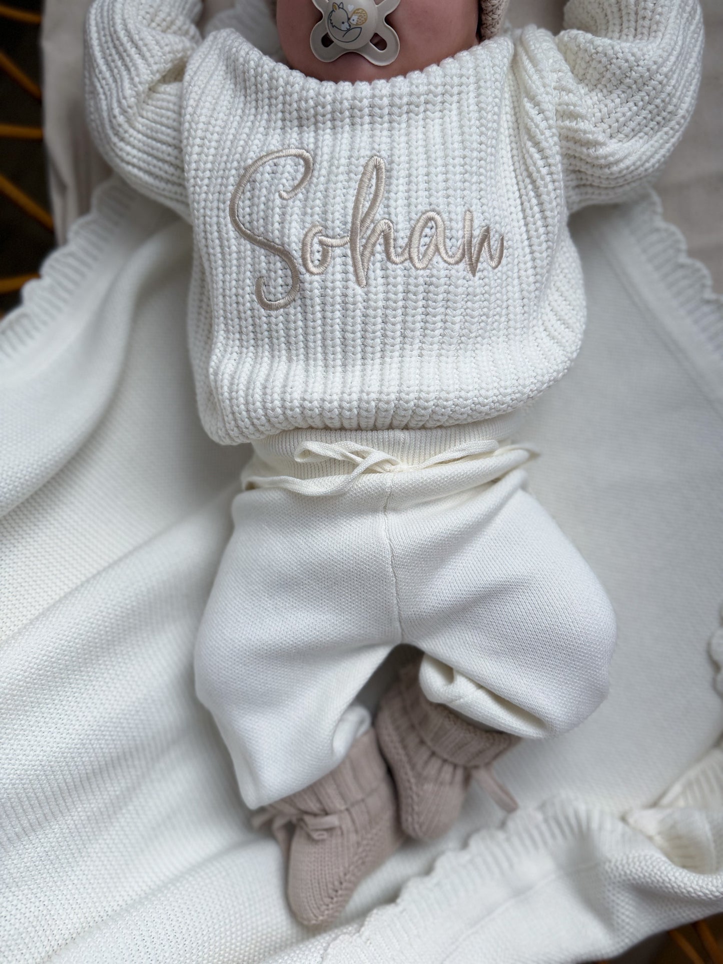 Set 2 pièces asymétrique couleur Milk