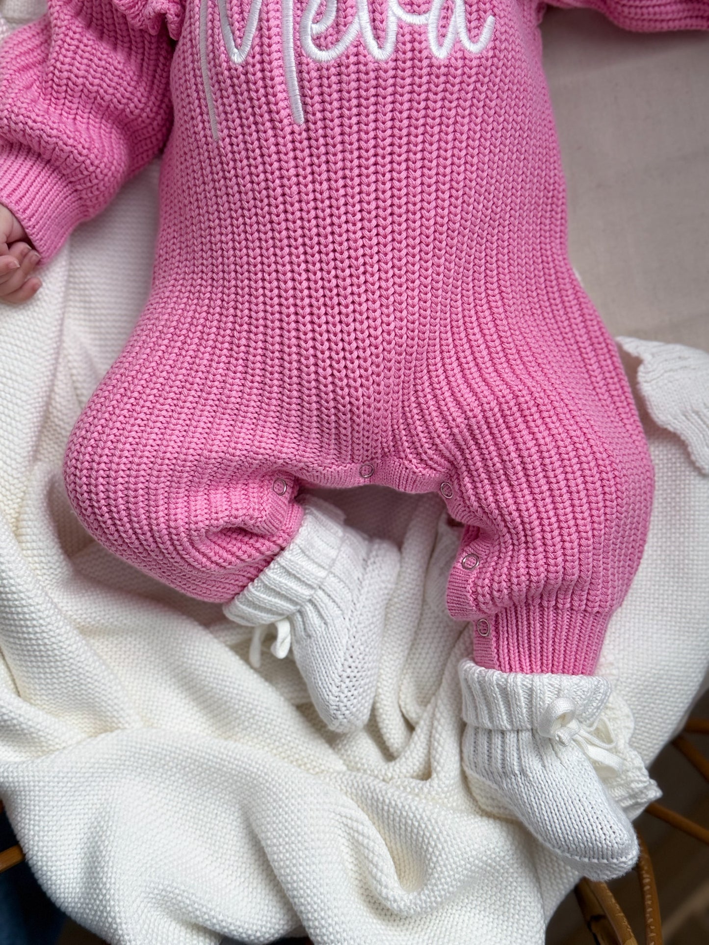 Combinaison à volants - Candy Pink -