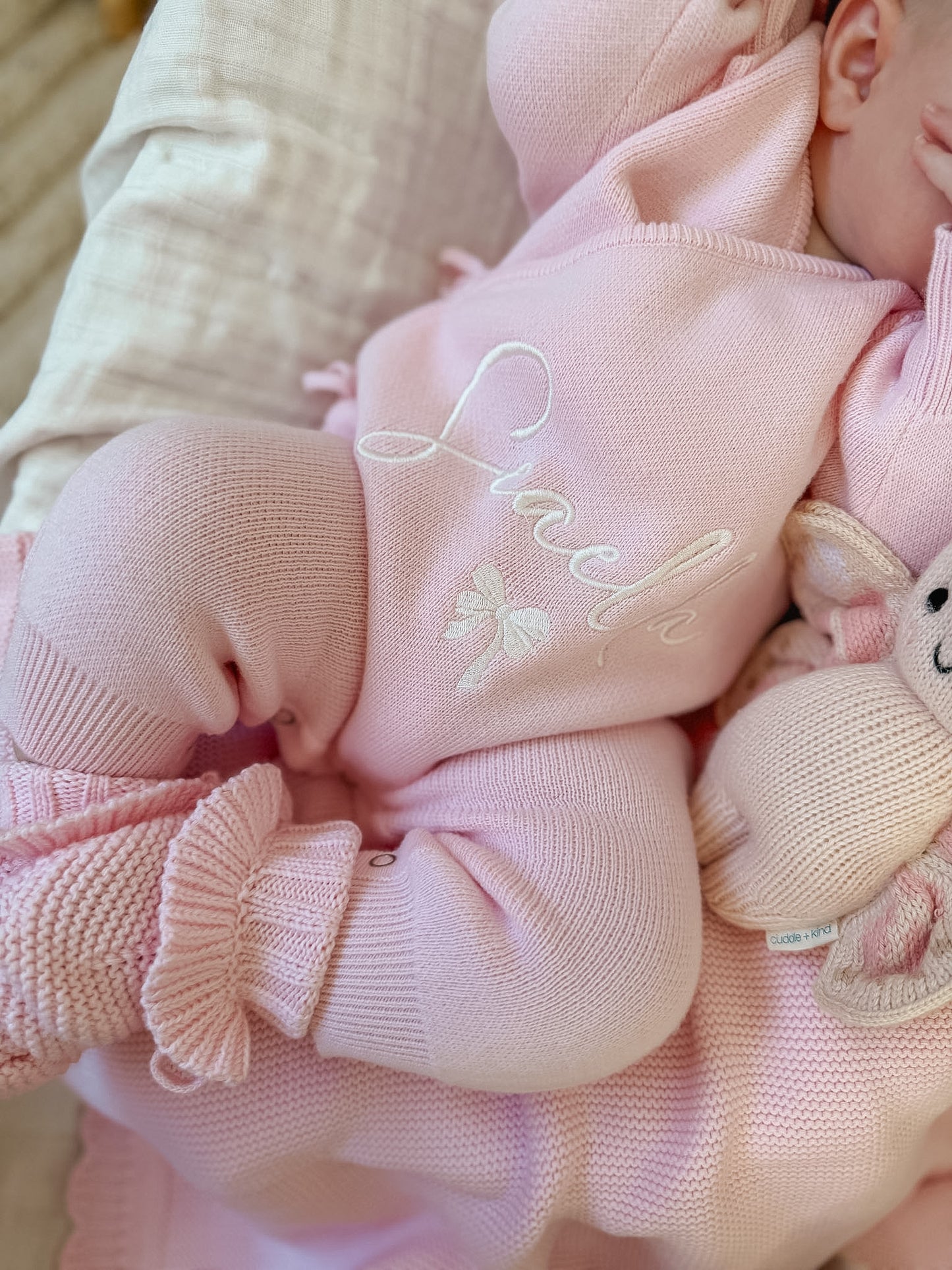 - PRE COMMANDE - Combinaison à volants rose clair