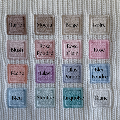 Combinaison pointelle blanc naturel